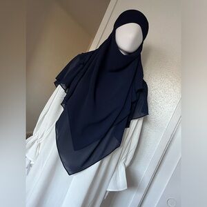 two layers short khimar😍 khimar niqab jilbab scarf abaya khimar Arabian dress